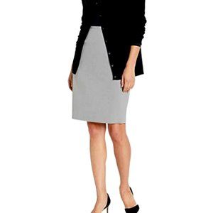 Calvin Klein's Grey Womens Skirt, Size 14